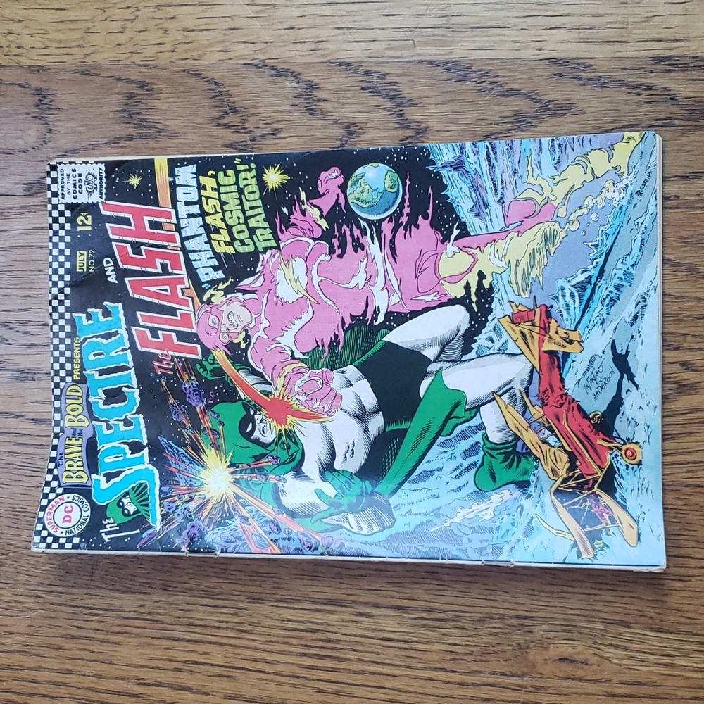 Vintage 60s The Spectre And The Flash No. 72 DC Comics Comic Book - Picture 1 of 11